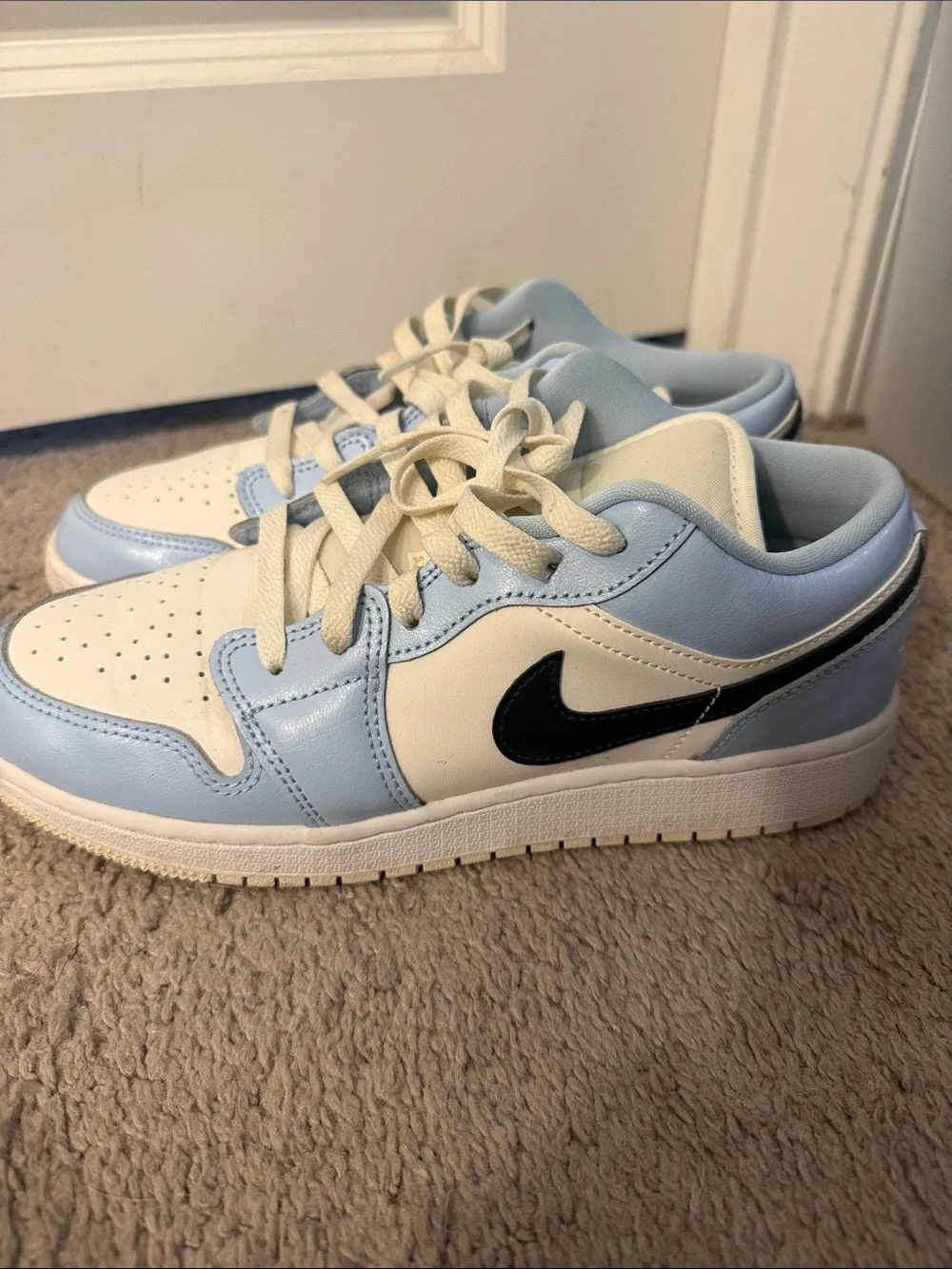 Air Jordan 1 Low GS 'Ice Blue' Kids